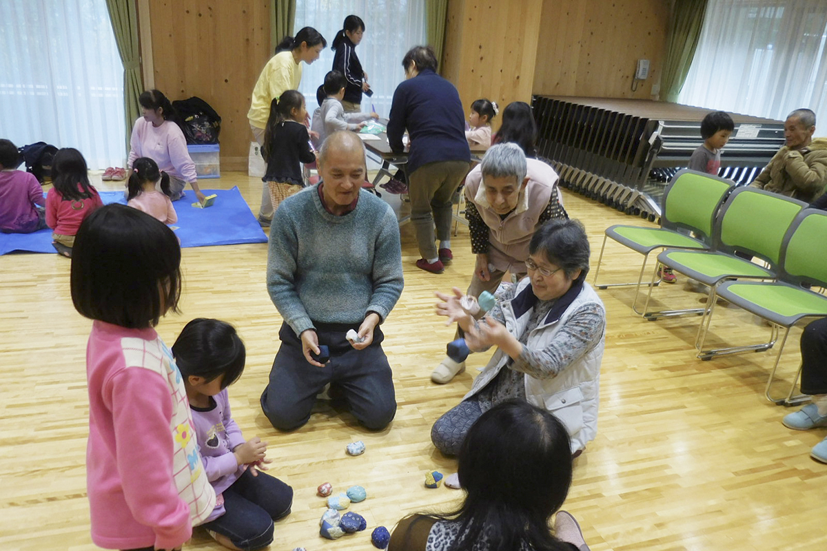 園児との交流